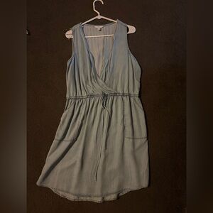 Soft denim dress